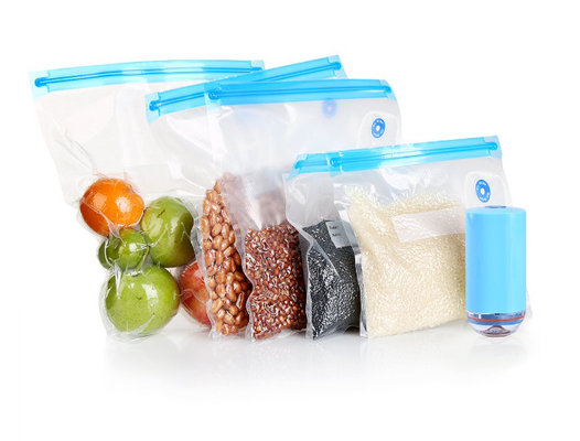 Túi niêm phong Túi thực phẩm chân không Uarter Tiết kiệm thịt tái sử dụng Sous Vide
