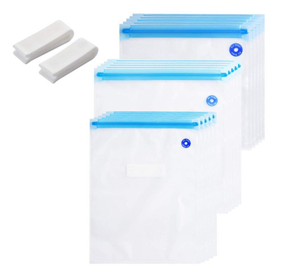Máy hút chân không Zipper Túi Sous Vide Túi chân không tủ đông có thể khóa lại được