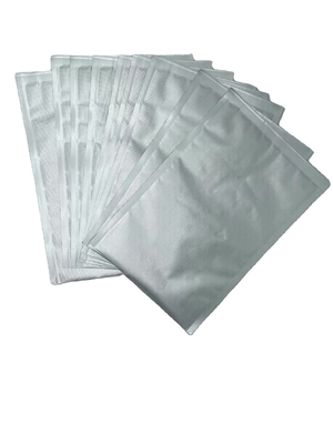 Túi niêm phong chân không Mylar dập nổi chống thấm nước QS Metalized Silver Resealable