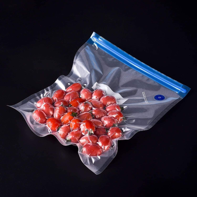 Polyethylene Custom Sous Vide Túi Zipper Thực phẩm nhà bếp chân không 1300ml