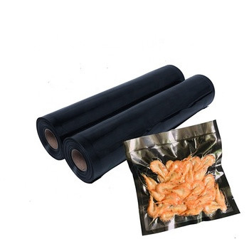Túi niêm phong chân không màu đen PA PE Sous Vide để bảo quản thịt rau