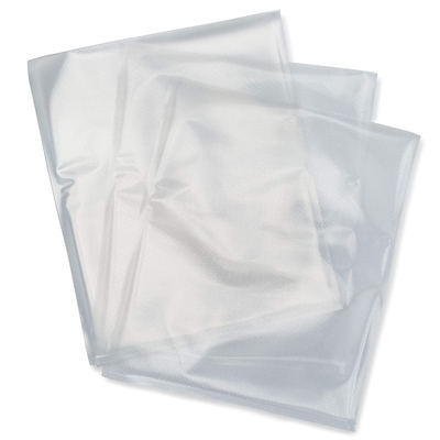 Túi hút chân không ba mặt trong suốt Túi thực phẩm nhiều lớp Poly Nylon hút chân không