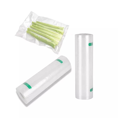 Túi niêm phong chân không có kết cấu in Rolls Tủ đông thực phẩm Túi chân không PE
