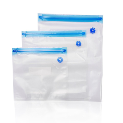 Thực phẩm PE PA Túi Sous Vide có thể tái sử dụng CE Máy hút chân không Túi dây kéo Không chứa BPA