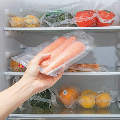 Polypropylene Clear dập nổi Túi đựng thực phẩm Sous Vide có thể tái chế