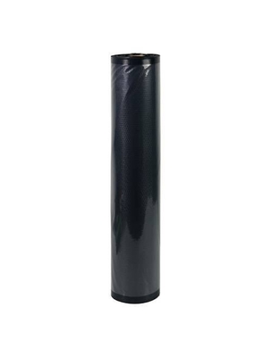 Lưu trữ thực phẩm thương mại Túi niêm phong chân không màu đen và trong suốt Rolls SGS Resealable