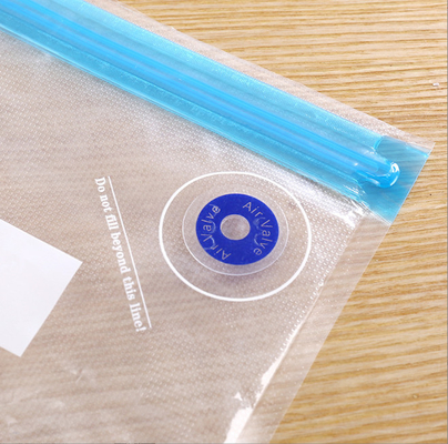 Lưu trữ Vauum thực phẩm Zip Lock Sous Vide Túi PA PE Túi bơm tay cầm dập nổi