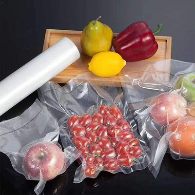 Kết cấu nhà máy Túi chân không Bpa Free Food Saver Túi chân không dập nổi Túi 2 cuộn