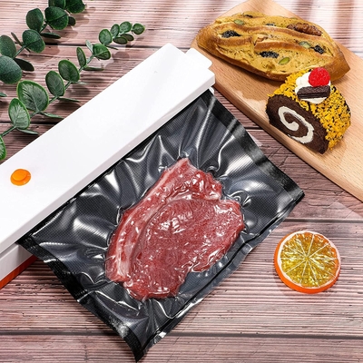 Bao bì chân không lưới kết cấu hộ gia đình Cuộn tiết kiệm thực phẩm Túi bao bì dập nổi