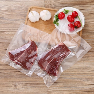 Toàn bộ lưới bên ngoài Bao bì hút chân không Cuộn bảo quản thực phẩm Cuộn niêm phong dập nổi