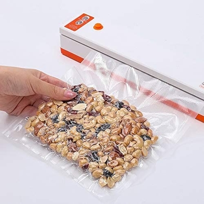 Heavy Duty 2 Pack Rolls PE PA Lưu trữ thực phẩm Túi niêm phong chân không dập nổi Rolls