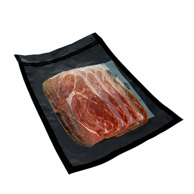 Sous Vide Dập nổi Tất cả các túi con dấu chân không màu đen Thương hiệu OEM cho các loại hạt nhân