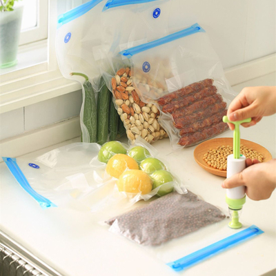 Túi Sous Vide Túi có dây kéo hút chân không có thể tái sử dụng BPA để bảo quản thực phẩm