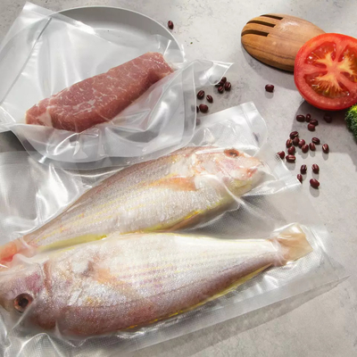 Tiết kiệm thực phẩm Tùy chỉnh Bao bì nhựa nổi trong suốt Máy hút chân không Túi cuộn