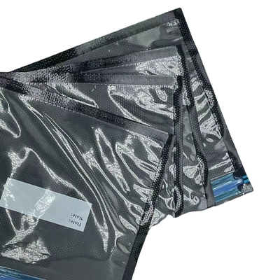 Nhân hạt PA PE Dây kéo Bảo quản thực phẩm Túi hút chân không Con dấu nhiệt màu xanh Túi đựng Zip