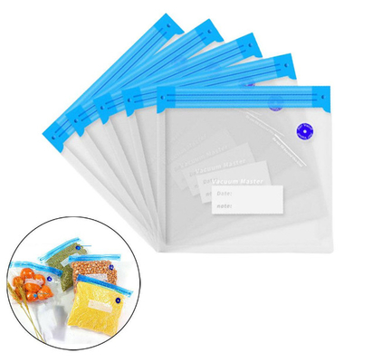Food Zip Loc Túi Sous Vide Zipper có thể khóa lại được với Pumpk cầm tay
