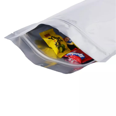Logo tùy chỉnh Túi Mylar Stand Up Zip Lock Túi nhôm Bao bì thực phẩm Mùi bằng chứng