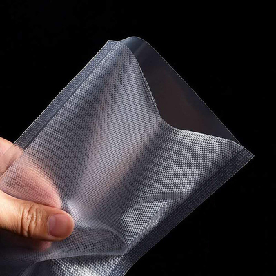 Túi đựng thực phẩm có thể hàn lại chân không Poly Nylon Dập nổi niêm phong nhiệt Túi nhựa