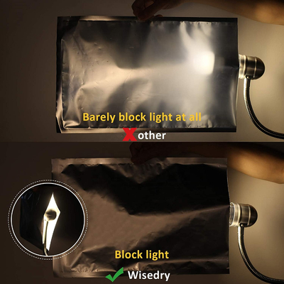 1 Gallon Mylar Túi niêm phong chân không Sliver Thực phẩm Túi nhôm Foil