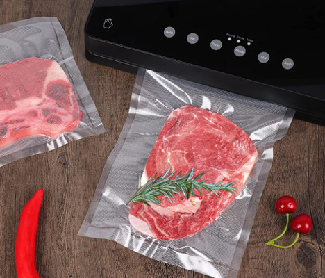 Máy hút chân không Rolls Heat Seal Túi niêm phong chân không dập nổi BPA Free
