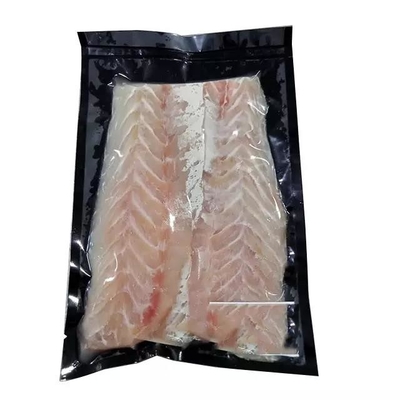 5 Túi hút chân không bao bì thực phẩm bằng nylon màu đen in sẵn MIL Precut
