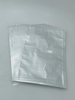Túi niêm phong chân không Mylar dập nổi chống thấm nước QS Metalized Silver Resealable