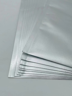 Túi niêm phong chân không Mylar dập nổi chống thấm nước QS Metalized Silver Resealable