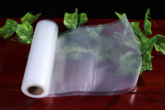 PE PA Vaccum Seal Roll Túi niêm phong chân không nổi bằng nhựa cuộn cho lò vi sóng