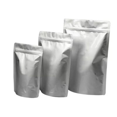 Bao bì lá nhôm mờ Bao bì Zip Lock Túi Mylar Lưu trữ thực phẩm Túi đứng lên