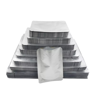 Niêm phong nhiệt Túi nhôm Foil Túi lưu trữ Mylar tái sử dụng có nhãn dán