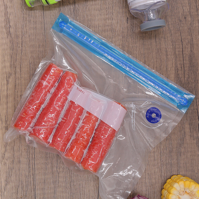 Túi sous Vide thực phẩm miễn phí BPA Túi niêm phong chân không của SGS có dây kéo