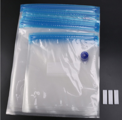 Logo tùy chỉnh Túi lưu trữ thực phẩm chân không Sous Vide PE PA Embossing