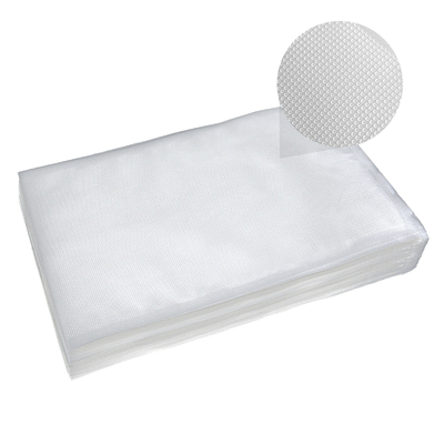 QS Thực phẩm đông lạnh Con dấu nóng PE Túi nhựa con dấu nóng Nhãn hiệu tùy chỉnh 15cm * 25cm
