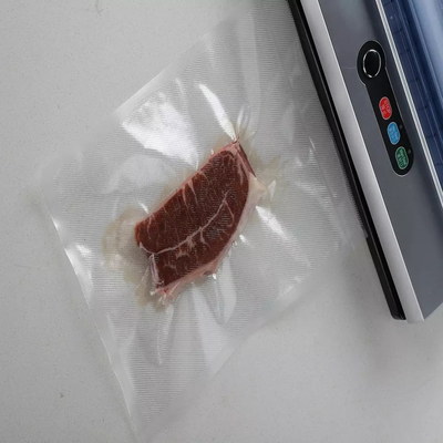 Túi niêm phong chân không nylon miễn phí BPA tùy chỉnh với chuẩn bị bữa ăn có kết cấu và Sous Vide